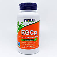 Экстракт зеленого чая Now Foods EGCg Green Tea Extract 400 мг 90 кап.