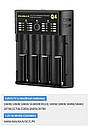 Розумний зарядний пристрій Pujimax Q4 AA, AAA, 18650, 26650, 10440, 16340, 17500 та ін.NiMH, фото 2