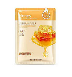 Тканинна маска обличчя з медом Rorec Honey Маска поживна для обличчя (30г)