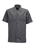 Рубашка Dickies Short Sleeve Work Shirt, Charcoal Gray, фото 7