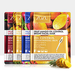 Набір тканинних масок для обличчя ROREC (у наборі мікс 10 шт)