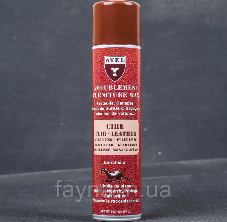 Екстралегкий віск для шкіри Avel Leather Care Wax 400 мл