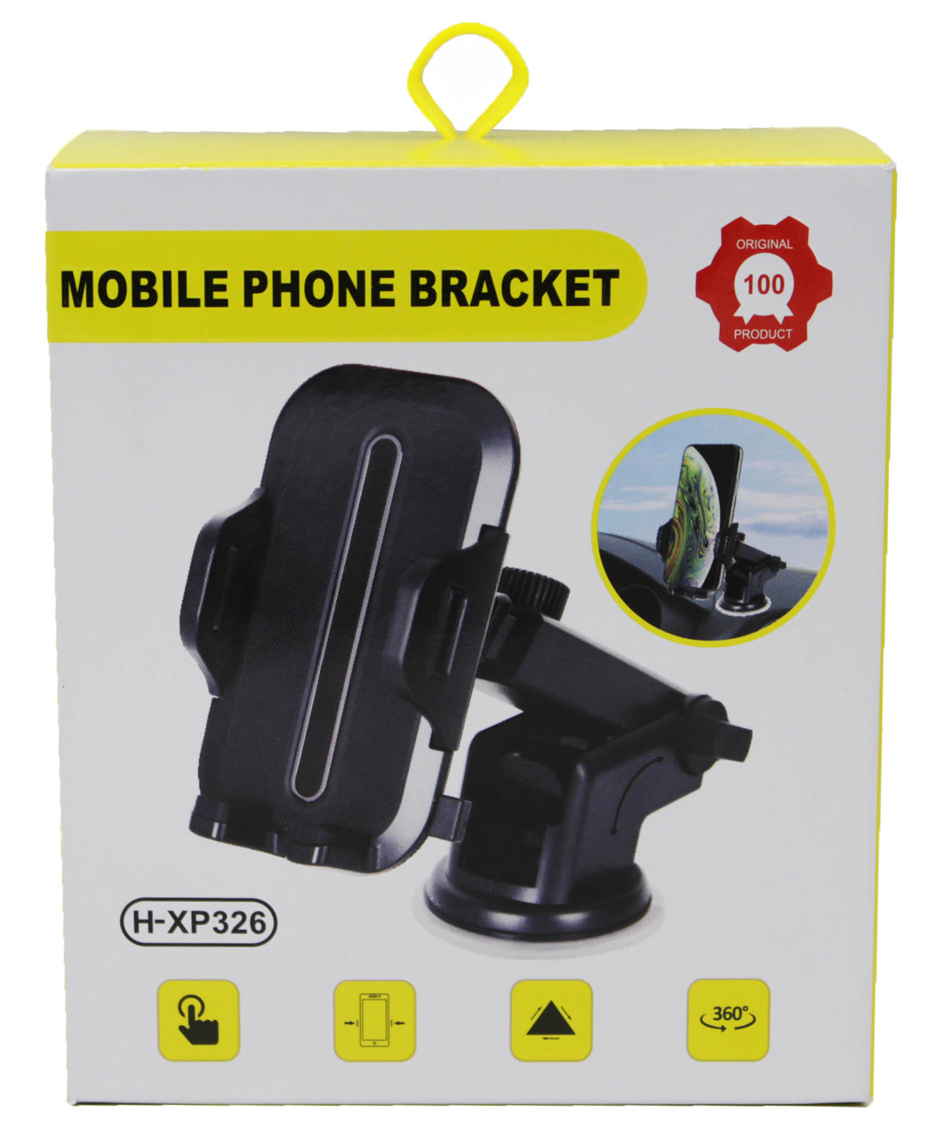 Магнітний тримач для телефону в автомобіль HXP326 продаж, ціна у