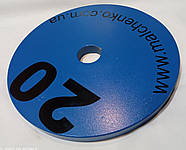 Млинець Сталевий 360 мм, 20 кг синій, фото 6