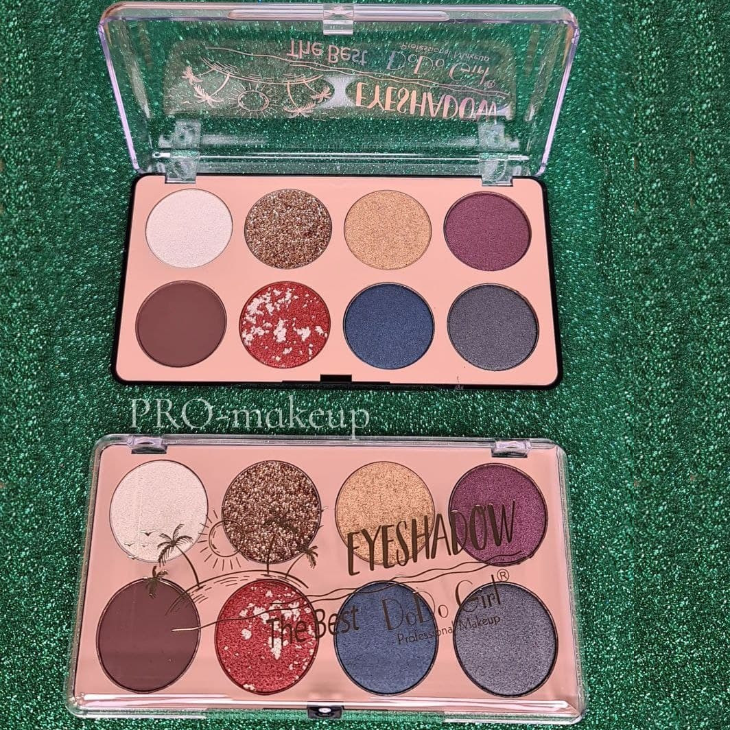 Палетка тіней на 8 відтінків Dodo Girl The Best Eyeshadow №02, фото 1
