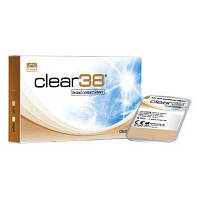 Контактные линзы на 3 месяца Clear 38 uv