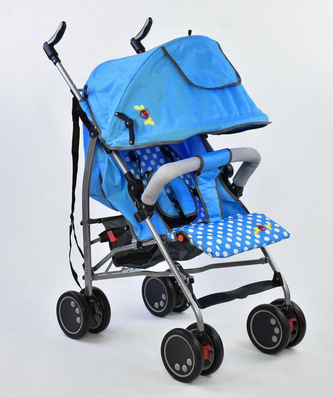 Коляска прогулочная Q 2005 JOY широкий козирок, футкавер, d коліс - 15 см, фото 1