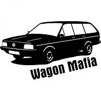 Виниловая наклейка на автомобиль - Wagon Mafia Volkswagen