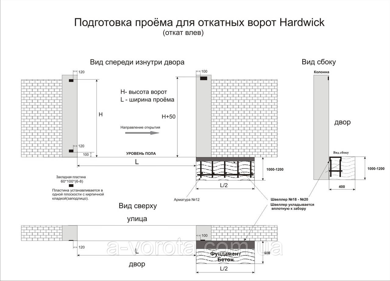 Came BK-1200 Base автоматика для откатных ворот(створка до 1200кг) - фото 8 - id-p1347200620