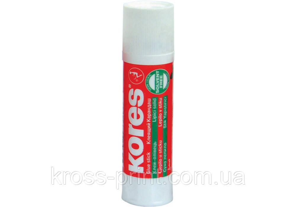 Клей-олівець Kores, PVP основа, 10 г