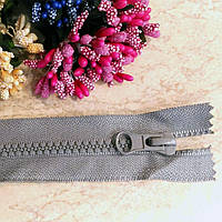 Блискавка нероз'ємна трактор, Т5, 18 см, нейлон, №109 світло-сірий