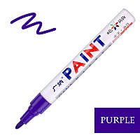 Маркер для шин колёс резины PAINT фиолетовый карандаш