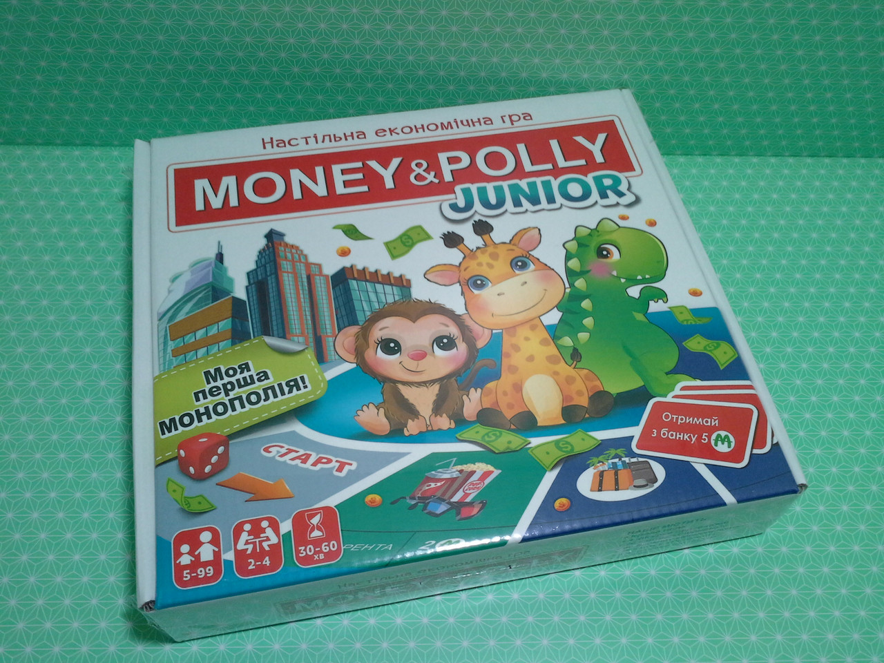 Мій Успіх Настільна гра Money&Polly JUNIOR 30000003У