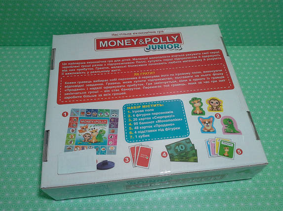 Мій Успіх Настільна гра Money&Polly JUNIOR 30000003У, фото 3