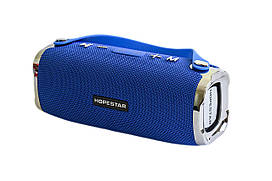 Портативна Bluetooth-колонка Hopestar H24 з вологозахистом USB FM Blue (mt-167)