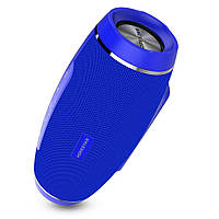 Портативна Bluetooth-колонка Hopestar H27 з вологозахистом USB FM Blue (mt-149)
