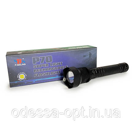 Ліхтарик BL X92 P70 2*18650 battery, фото 1