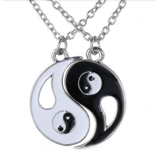 Парний кулон "Інь Янь" для двох, фото 1