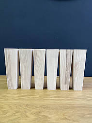 Конус квадратні меблеві ніжки і опори з дерева H.250 / Квадрат-1