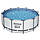 Каркасний басейн 56420 (366х122 см), фільтр-насос, тент, сходи, фото 2