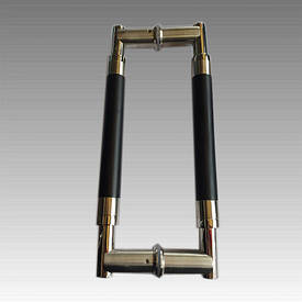 Пряма двостороння Офісна ручка чорна