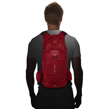 Рюкзак Osprey Raptor 14 Wildfire Red, фото 2