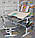 Парта-трансформер  Cubby Fressia и растущий стул, 4 цвета., фото 9