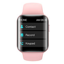 Смартгодинник Smart Watch T68, температура тіла, голосовий виклик розумний годинник, колір pink, фото 2