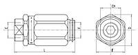 Клапан управления потоком с обратным клапаном Hydro-pack VRF 3/4 '' V0570