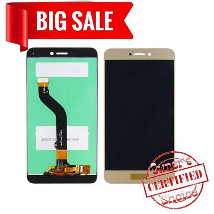 Дисплей для Huawei P9 Lite (2017)/GR3 (2017)/Honor 8 Lite/Nova Lite (2016)/P8 Lite (2017) с золоти, фото 2