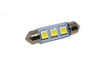 Світлодіодна лампа C5W Festoon 3SMD 5050 12 V 39 мм Білий