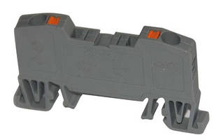 Мінікрема модульна ONKA, пружинна серії МРК на DIN-рейку, переріз 2,5, 24, 750 В, сіра