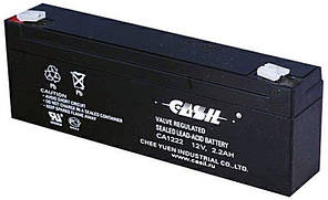 Акумулятор олив'яно-кислотний Casil 12v 2.2a CA1222