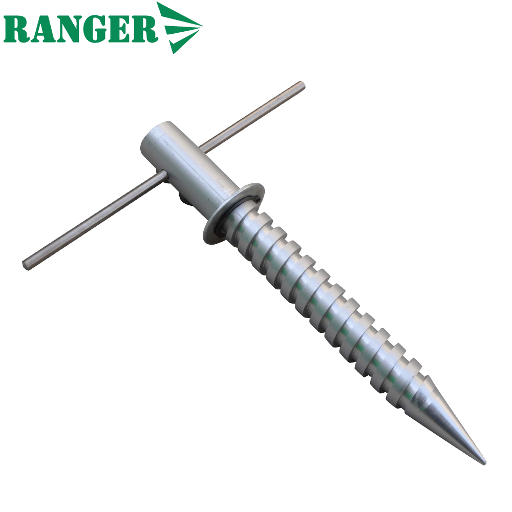 Тримач для парасольки гвинтовий алюміній Ranger RA 8823 довжина 25 см