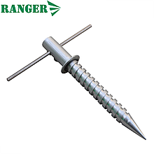 Тримач для парасольки гвинтовий алюміній Ranger RA 8823 довжина 25 см