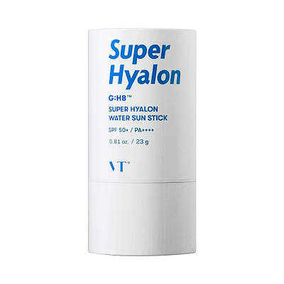 Сонцезахисний водостійкий стик VT COSMETICS Super Hyalon Water Sun Stick SPF50+ PA++++ 23g