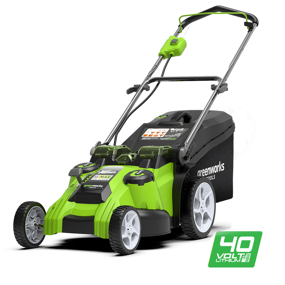 Газонокосарка Greenworks G40LM49DB (без АКБ, 40)
