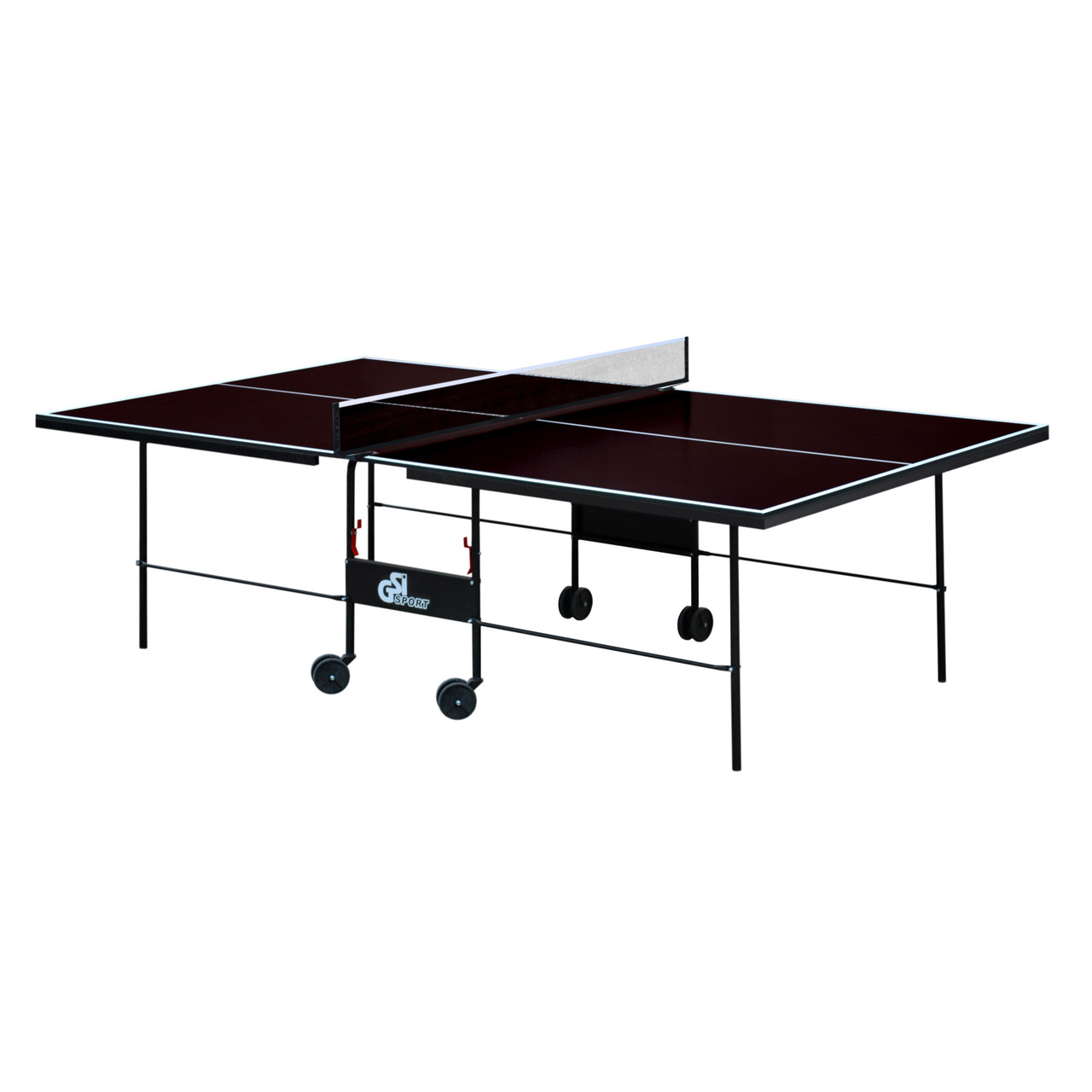 Теннисный стол для помещений Athletic Street (Коричневый) | Складной стол для тенниса - фото 1 - id-p1359622426