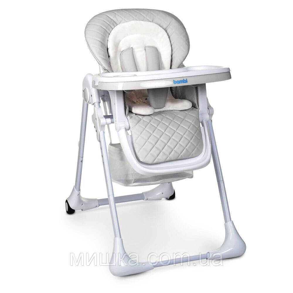 Дитячий cтульчик-трансформер для годування M 3890 сірий, фото 1