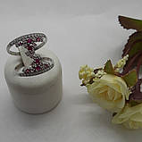 Срібне кільце Ніагара від Іріда-В, фото 3