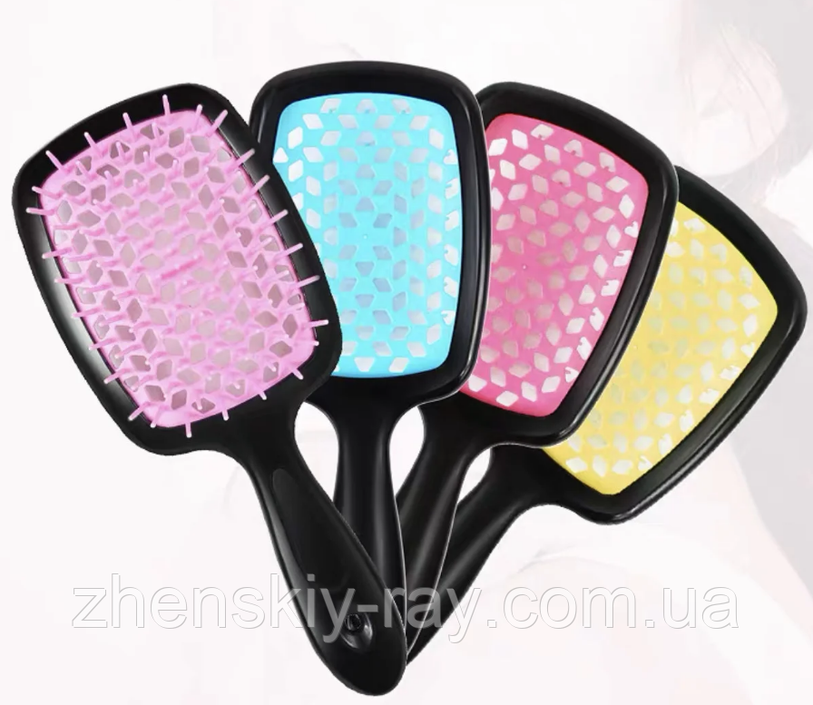 Гребінець-щітка для розплутування волосся Super Hair Brush