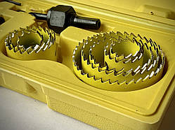 Набір корончастих фрез для дерева 11 шт.