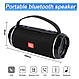 Портативна бездротова Bluetooth колонка + USB + SD + FM TG 116, Чорний, фото 3
