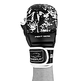 Рукавиці для Karate PowerPlay 3092KRT Чорні-Білі XL, фото 3
