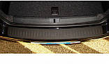 Захисна накладка на задній бампер для Volkswagen Passat B6 4-дверн. седан 2005-2010, фото 3