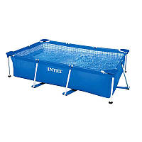 Каркасный прямоугольный бассейн INTEX 28271 / размер 260-160-65 см / объем 2300л