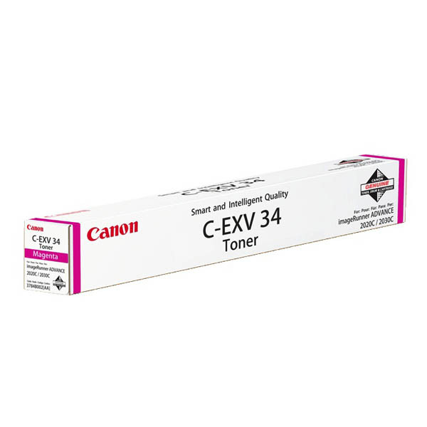 Картридж Canon C-EXV34 Magenta (3784B002AA) для принтера iRAC2020i, iRC2030, iRAC2220L, iRAC2225i