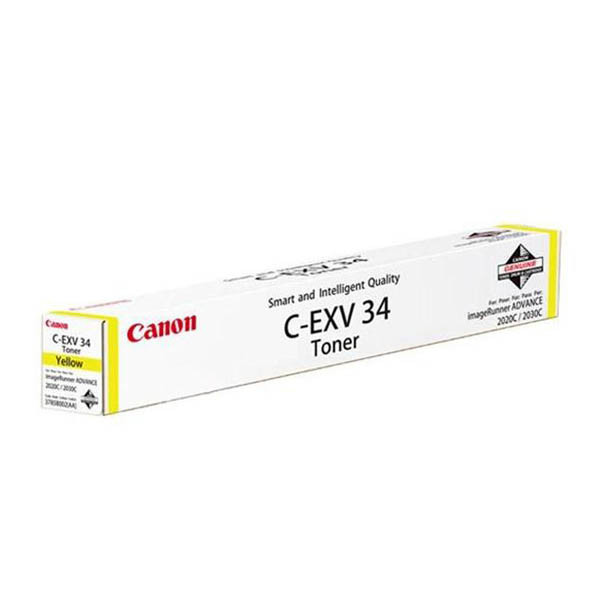 Картридж Canon C-EXV34 Yellow (3785B002AA) до принтера iRAC2020i, iRC2030, iRAC2220L, iRAC2225i