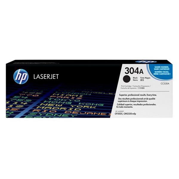 Картридж HP 304A black CC530A до принтера Color LaserJet CM2320nf, CM2320fxi, CP2025dn, CP2025n
