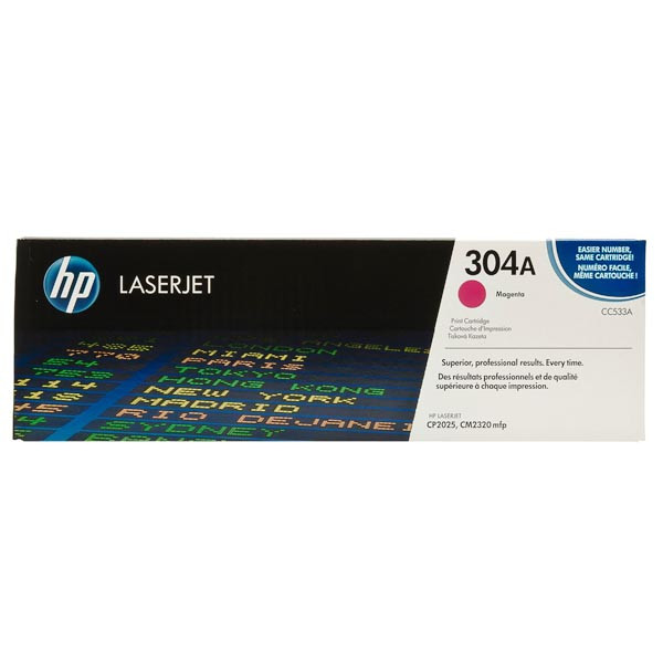 Картридж HP 304A magenta CC533A до принтера Color LaserJet CM2320nf, CM2320fxi, CP2025dn, CP2025n